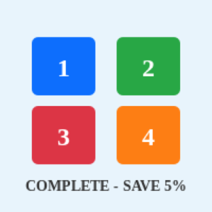 4-Course Complete Bundle (Save 5%)